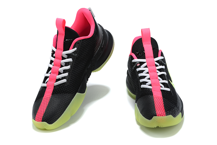 Nike Lebron James Ambassador 13 Black Peach Green Shoes - Click Image to Close
